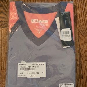 GREYS ANATOMY SCRUB TOP